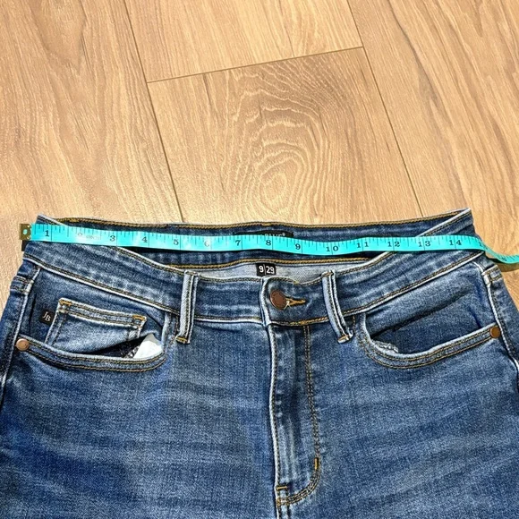 Judy Blue Dark Wash Slim Fit Jeans size 9/29 - Picture 5 of 6